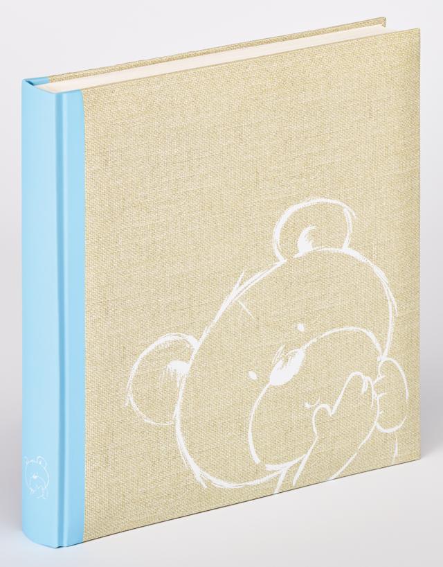 Dreamtime Album enfant Bleu - 28x30,5 cm (50 pages blanches / 25 feuilles)