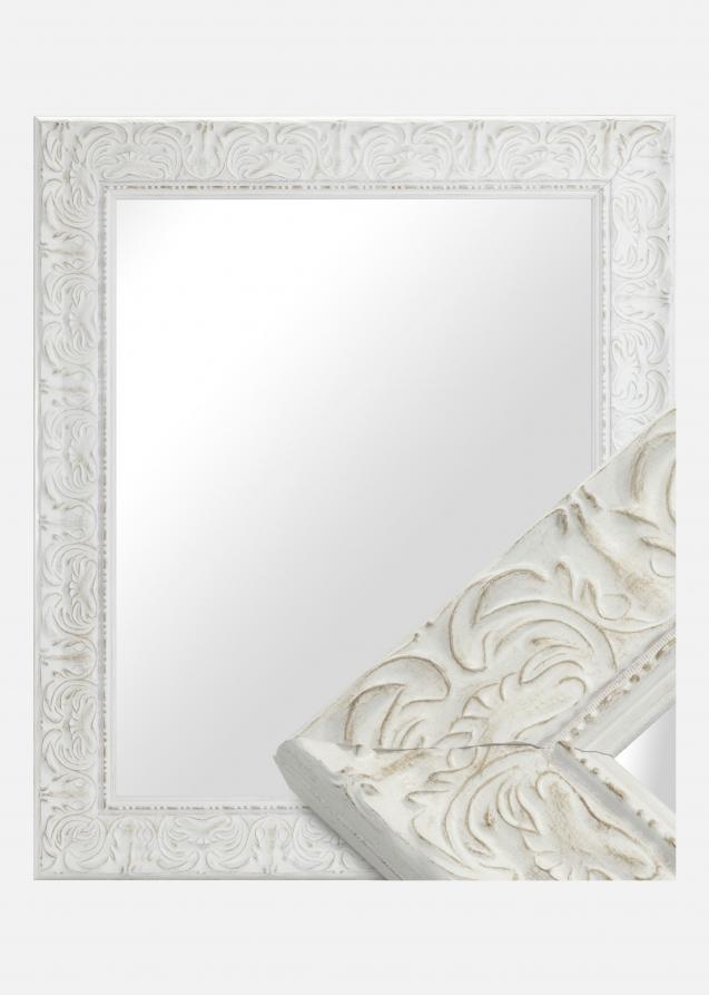 Miroir Durham Blanc - Sur mesure