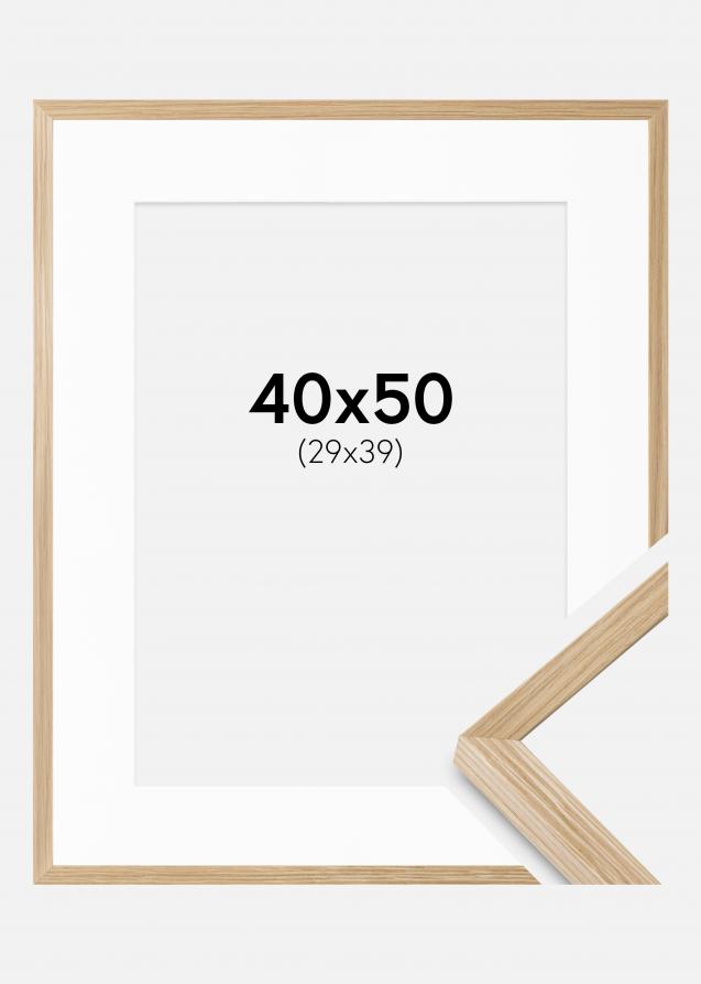 Cadre Soul Oak Veneer 40x50 cm - Passe-partout Blanc 30x40 cm