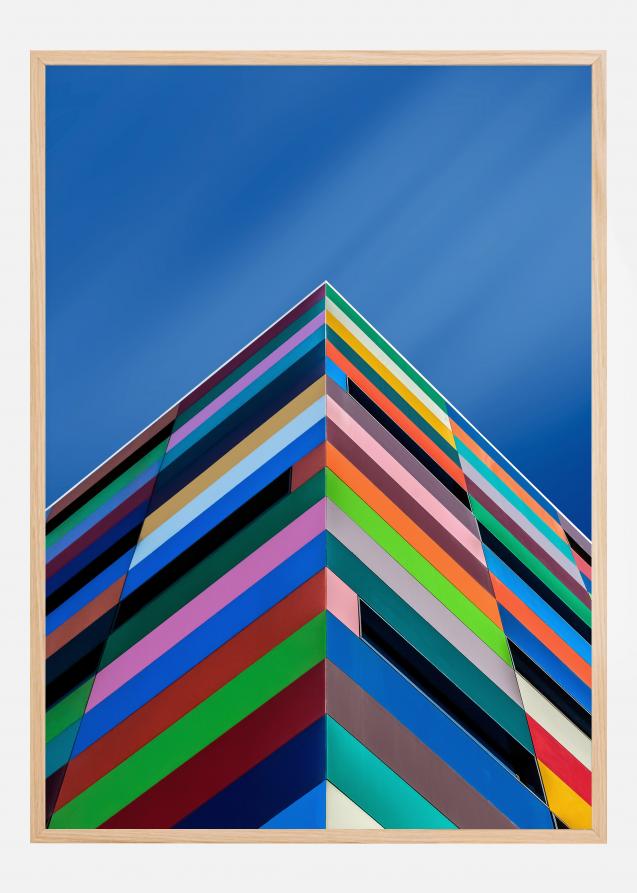 Color Pyramid Poster