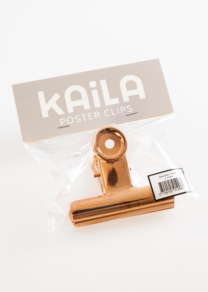KAILA Poster Clip Rose Gold - 75 mm