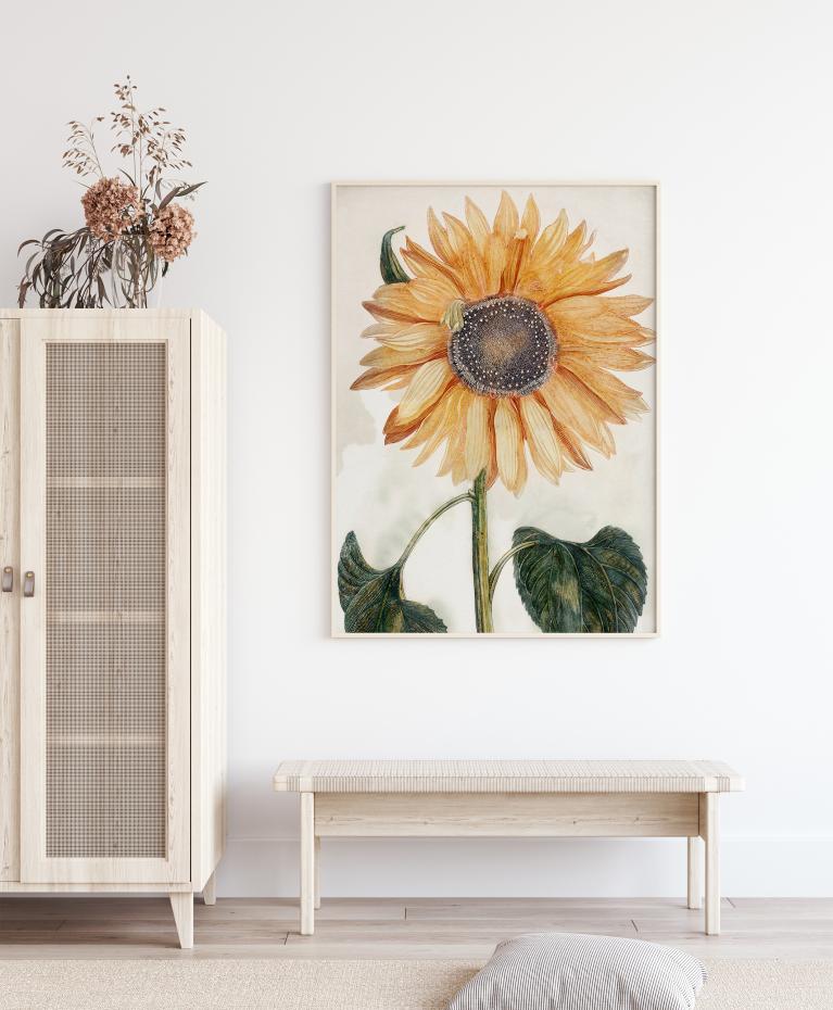 Sunflower Art Poster