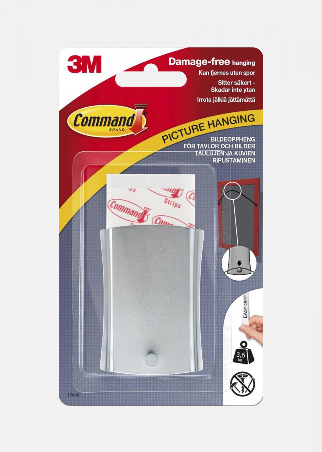 Achetez 3M Command Picture Hanger Jumbo Universal Sticky Nail - 3.6 kg ici  