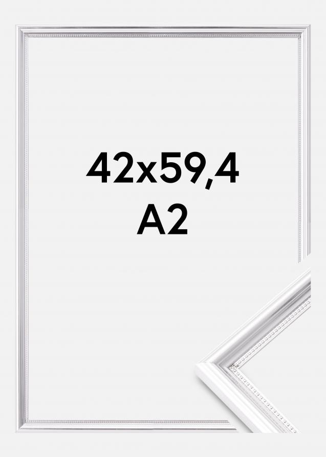 Cadre Gala Verre Acrylique Argent 42x59,4 cm (A2)