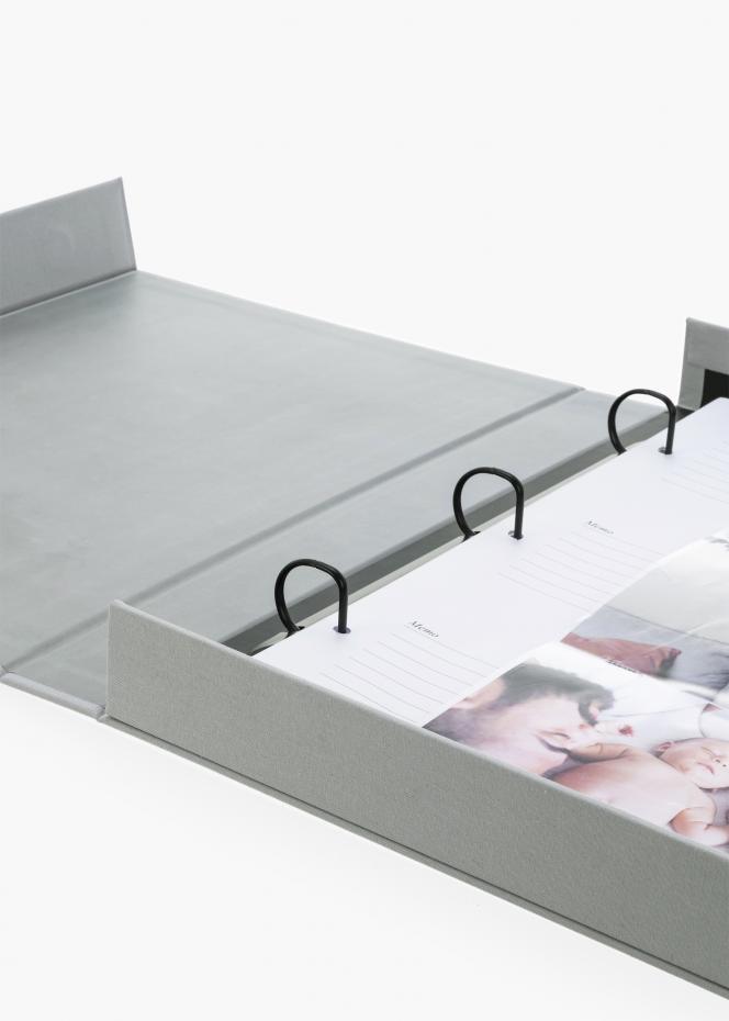 KAILA THROWBACK Grey XL - Coffee Table Photo Album - 60 images en 11x15 cm