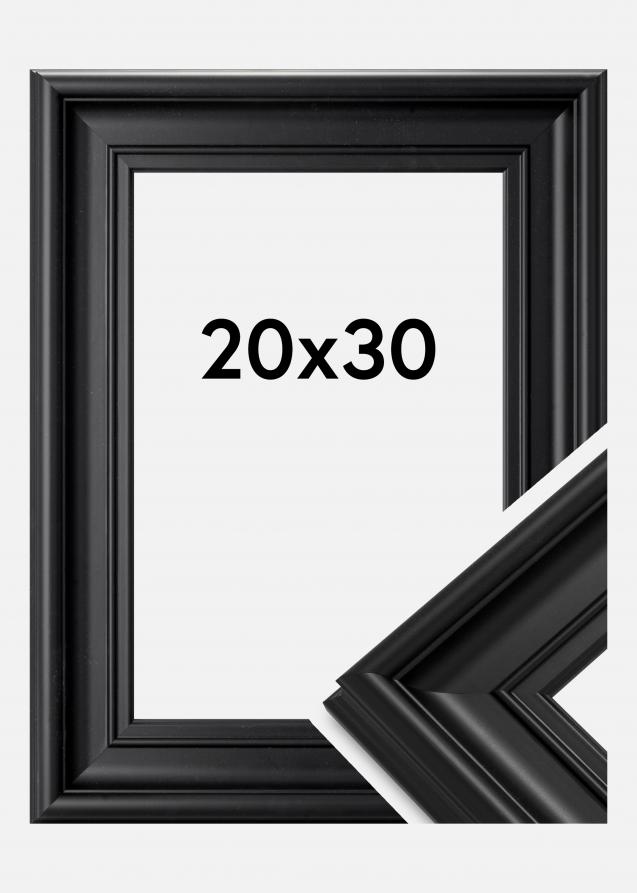Cadre Mora Premium Verre Acrylique Noir 20x30 cm
