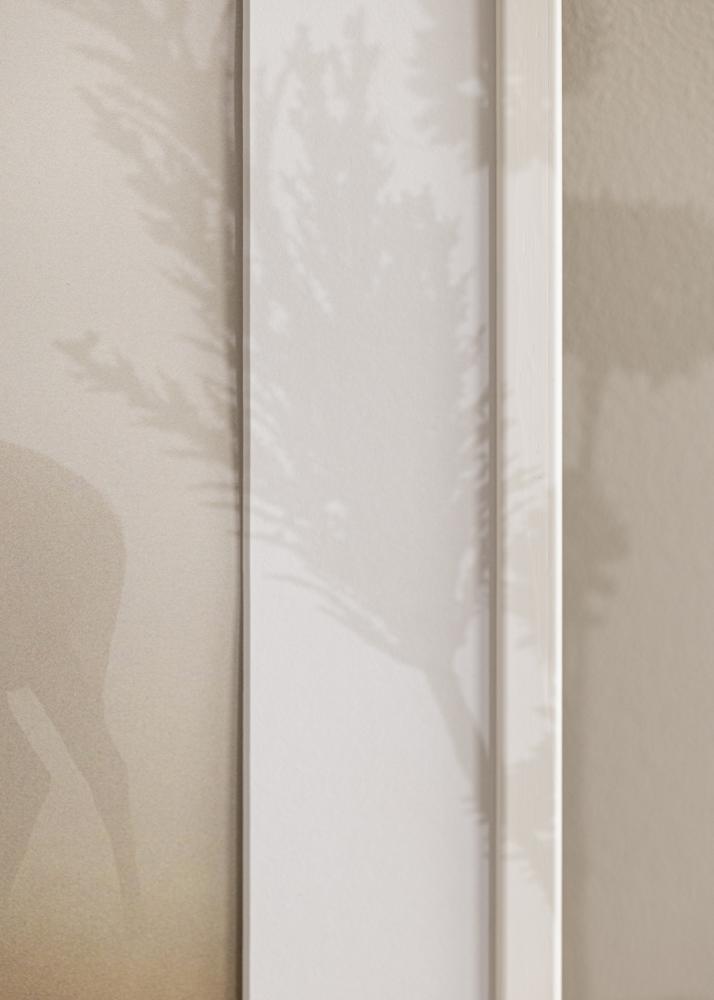 Cadre Galant Verre Acrylique Blanc 35x50 cm