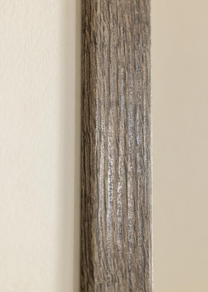 Cadre Fiorito Verre acrylique Noyer 60x80 cm