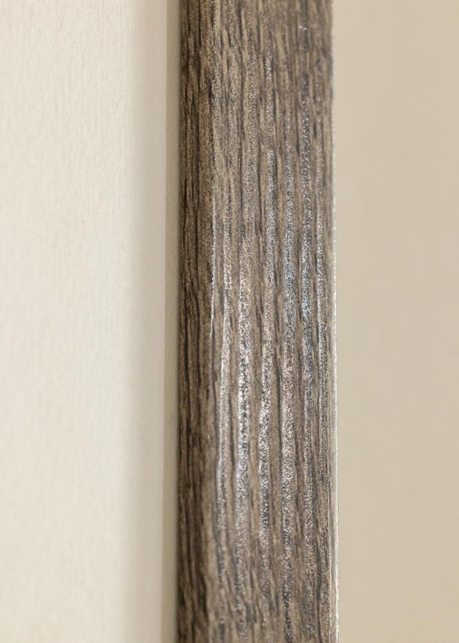 Cadre Fiorito Verre acrylique Noyer 40x50 cm