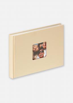 Fun Album Crme - 22x16 cm (40 pages blanches / 20 feuilles)