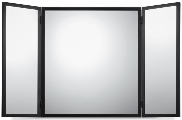 Miroir Avril - Noir 55x90 cm