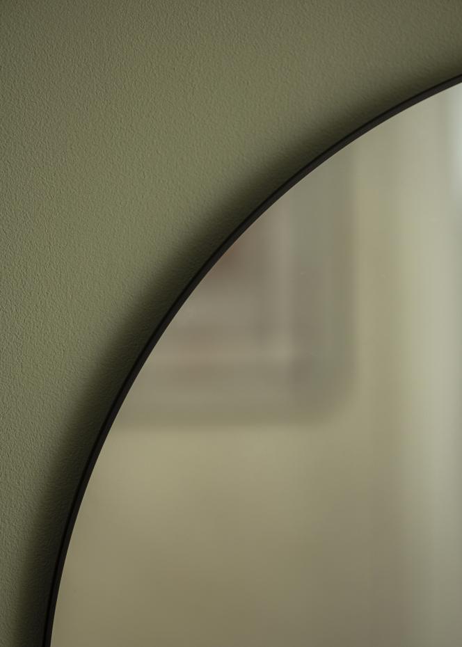KAILA Round Mirror - Thin Black diamtre 60 cm