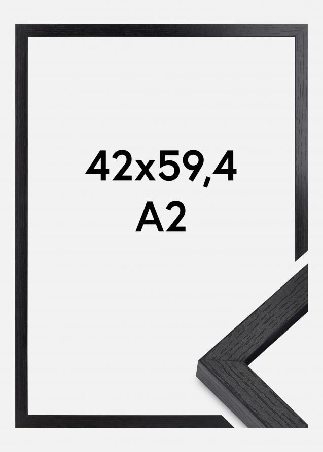 BGA Cadre boîte Verre Acrylique Noir 42x59,4 cm (A2)
