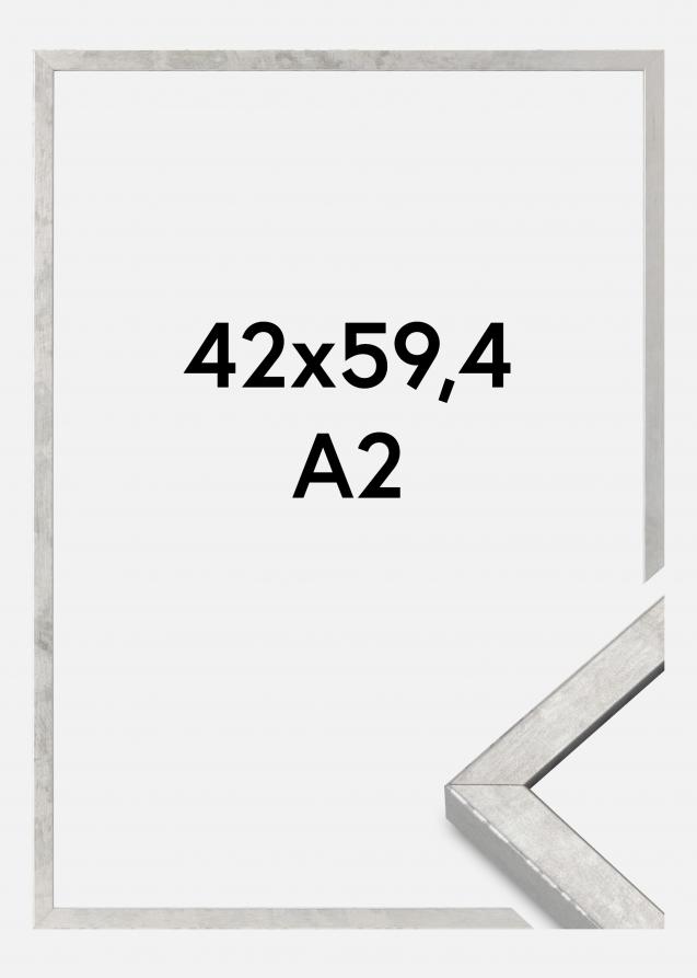 Cadre Ares Verre acrylique Argent 42x59,4 cm (A2)