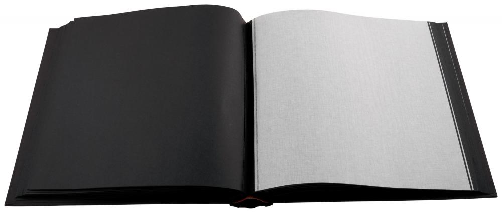 Fun Rouge - 30x30 cm (100 pages noires / 50 feuilles)