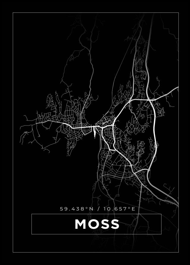 Map - Moss - Black