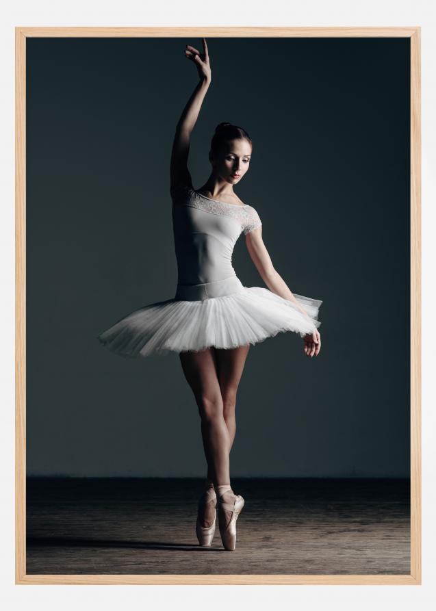Dancer posing Poster