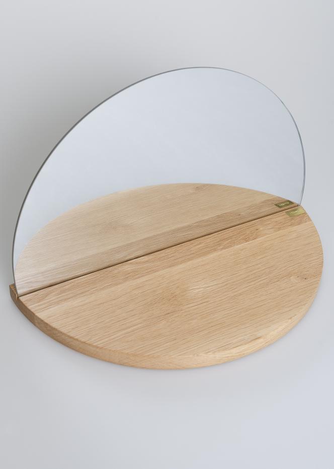 Miroir Half Circle Shelf 25x40 cm