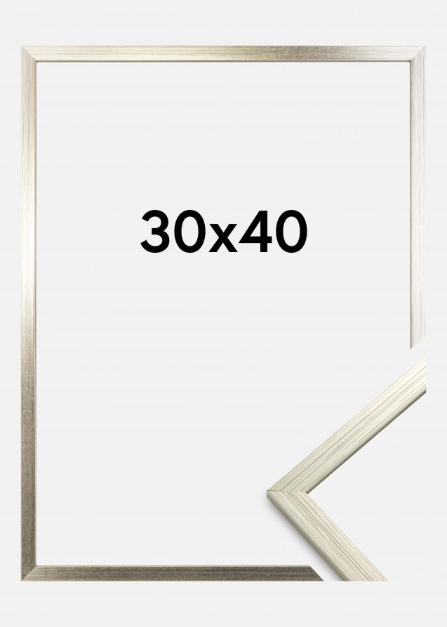 Cork Board avec cadre en aluminium Classic 30 x 40 cm 