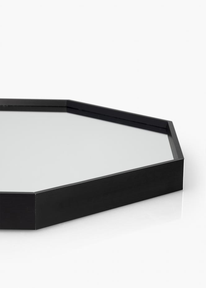 KAILA Miroir Octagon Noir diamtre 70 cm