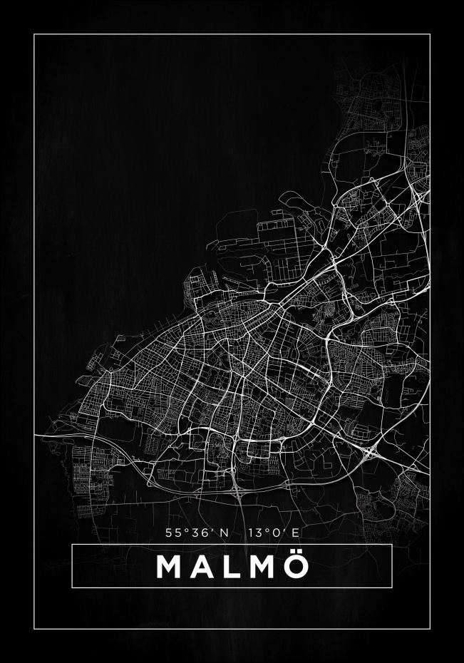 Map - Malm - Black