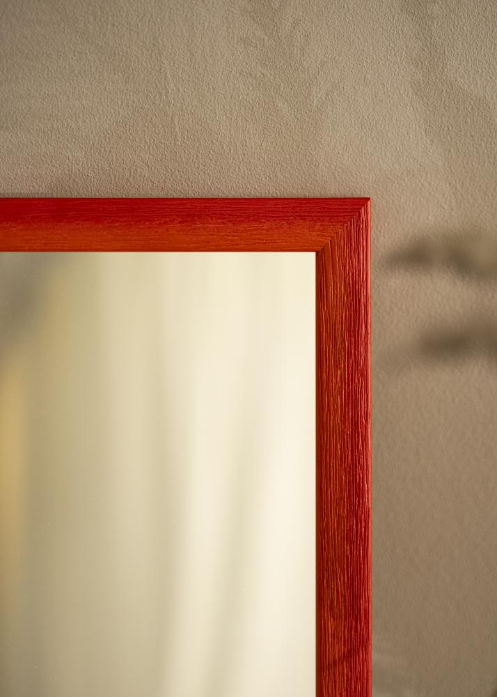 Miroir Cornwall Rouge - Sur mesure