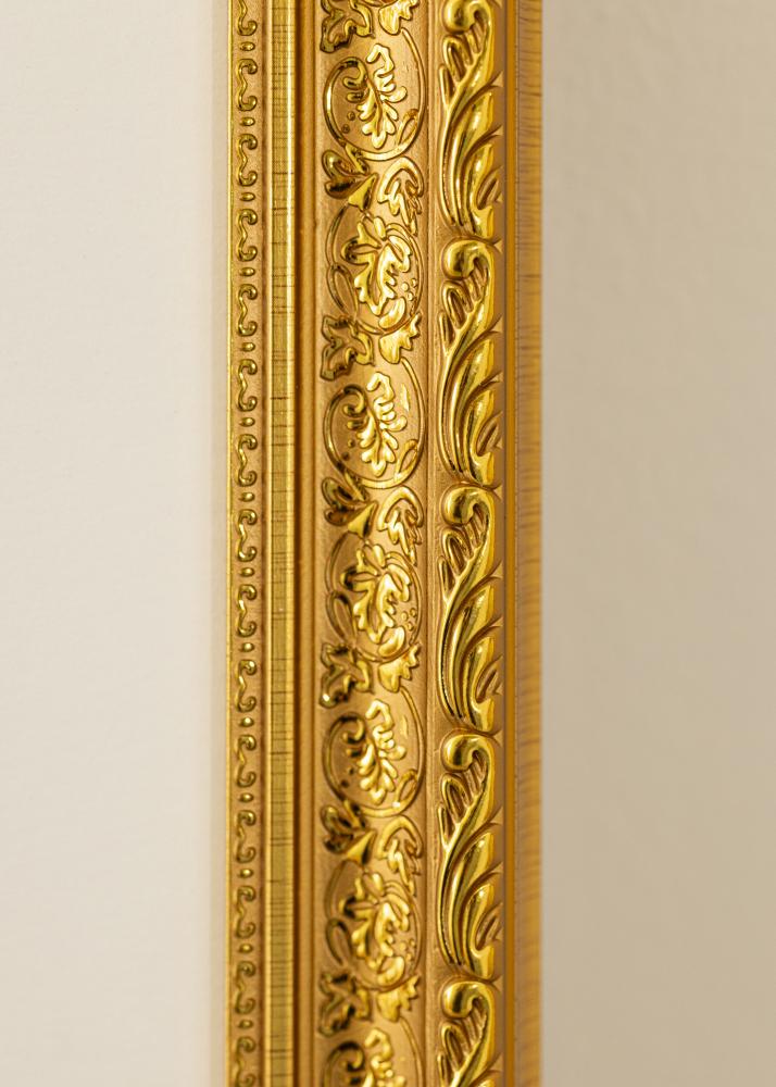 Cadre Ornate Verre acrylique Or 40x50 cm