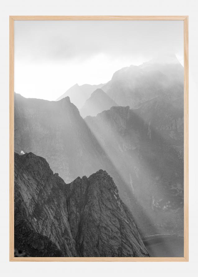 Shadow On Mountains Poster