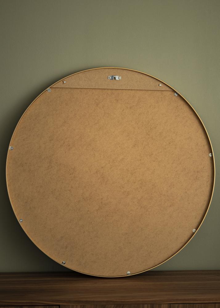 Miroir Modern Or diamtre 80 cm