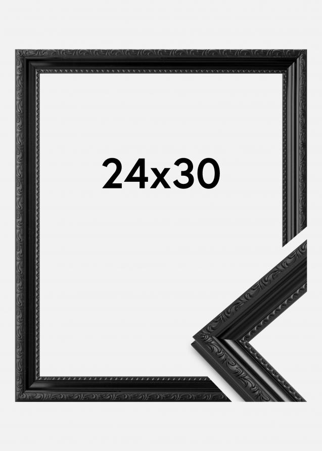 Cadre Abisko Verre Acrylique Noir 24x30 cm
