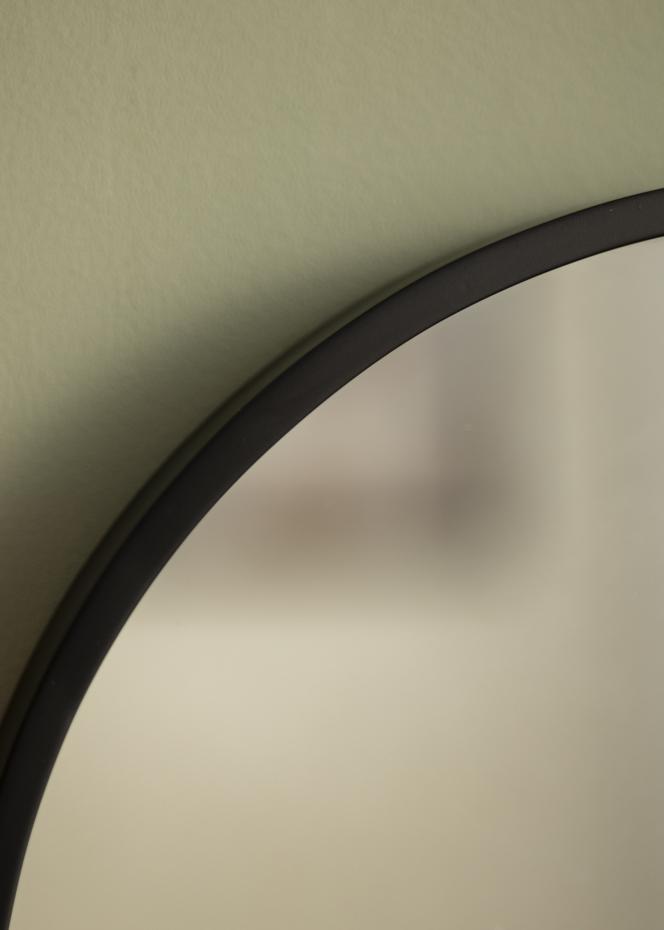 Miroir Noir Cercle 40 cm