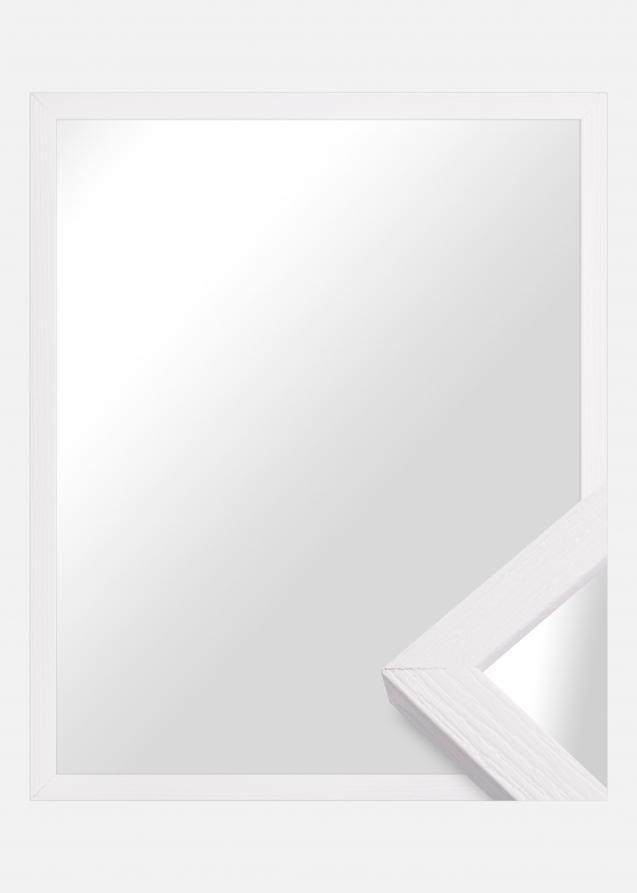 Miroir Devon Blanc - Sur mesure