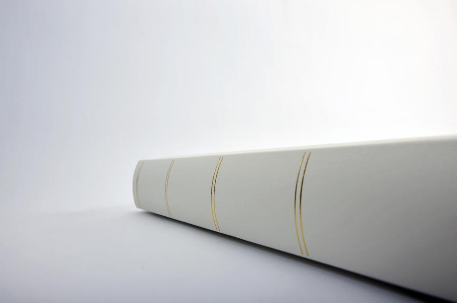 Monza Album Classic Blanc - 34x33 cm (60 pages blanches / 30 feuilles)