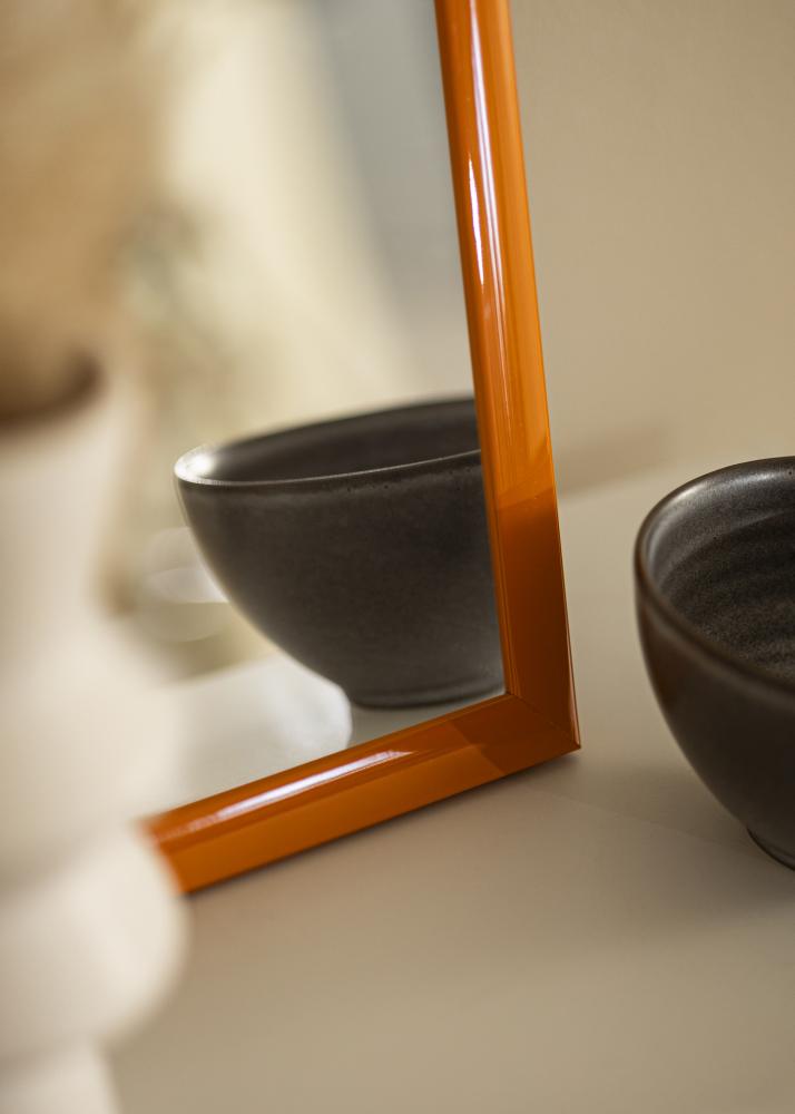 Miroir Dorset Orange - Sur mesure