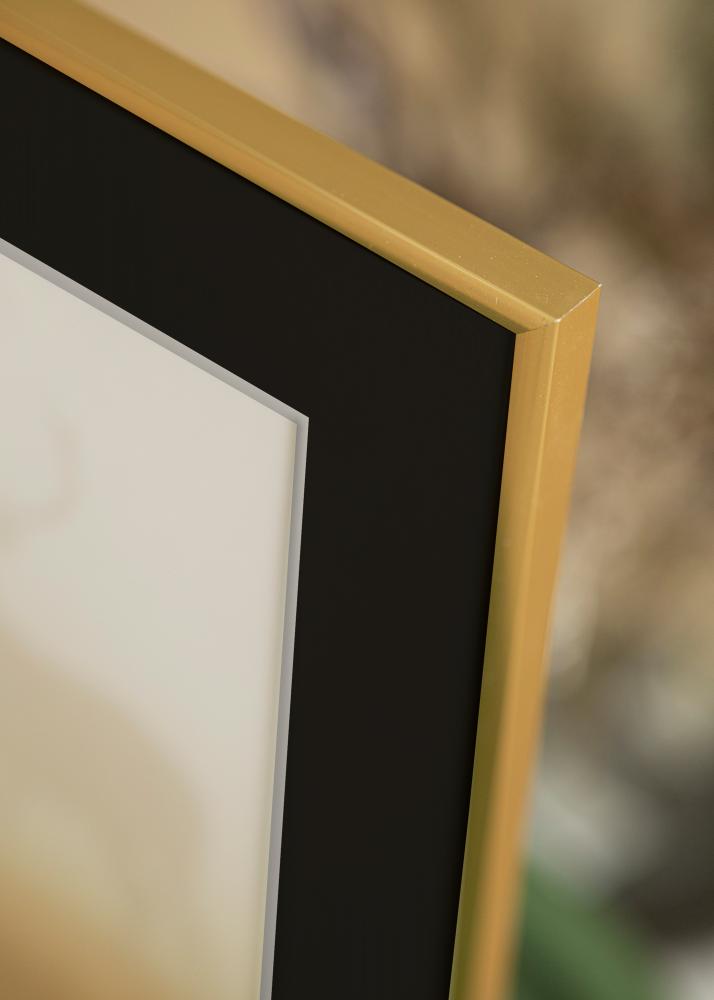 Cadre New Lifestyle Shiny Gold 40x60 cm - Passe-partout Noir 32,9x48,3 cm (A3+)