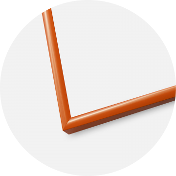 Cadre New Lifestyle Orange 50x70 cm - Passe-partout Noir 42x59,4 cm