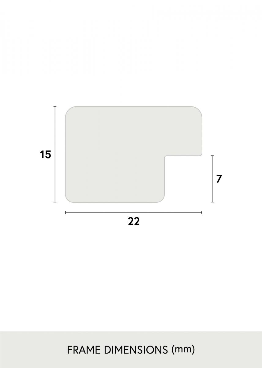 Passe-partout 21x30 cm (A4) White