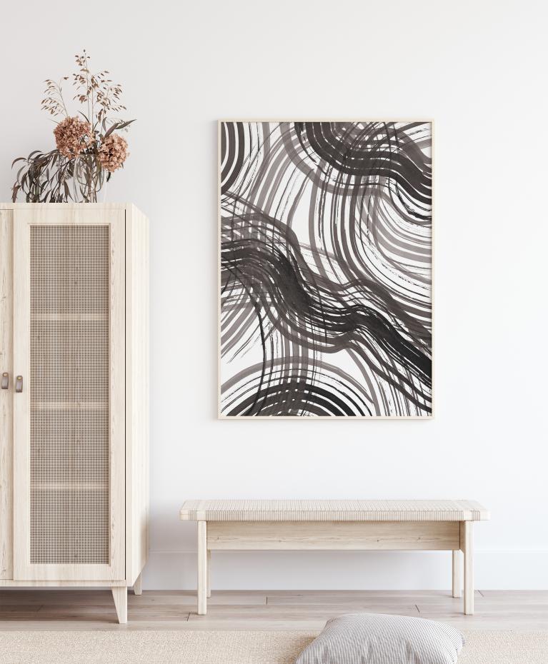 Abstract Ink Poster