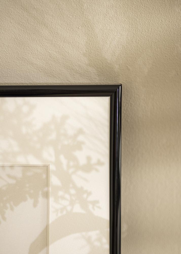 Cadre Victoria Noir 70x100 cm - Passe-partout Blanc 59,4x84 cm (A1)