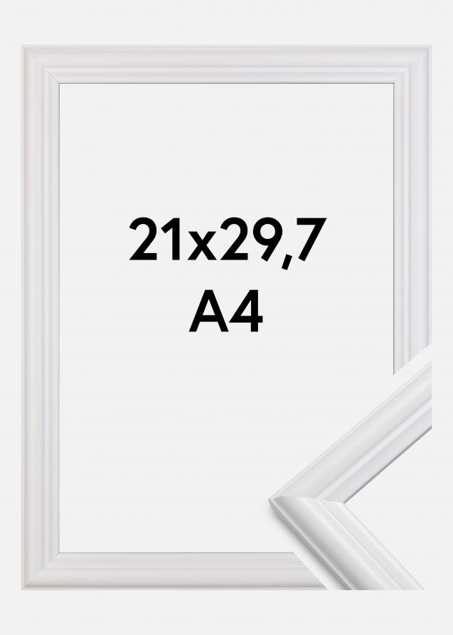 Cadre Siljan Verre Acrylique Blanc 21x29,7 cm (A4)