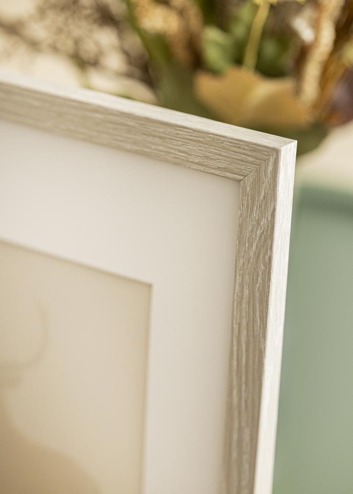 Cadre Stilren Verre Acrylique Light Grey Oak 50x70 cm