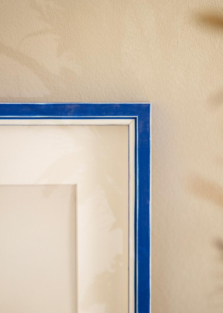 Cadre Diana Verre acrylique Bleu 20x20 cm