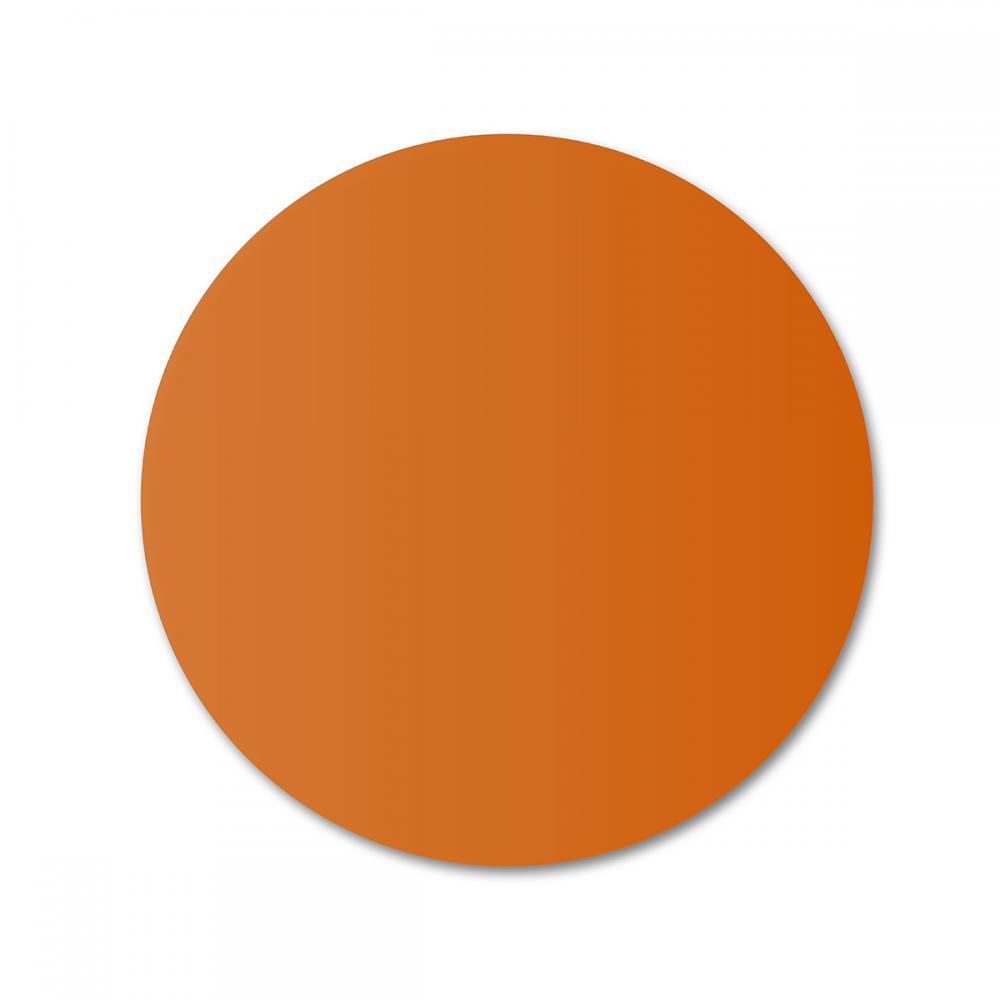 Miroir Slim Orange diamtre 90 cm