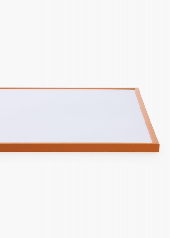 Cadre New Lifestyle Orange clair 30x40 cm - Passe-partout Blanc 18x27 cm