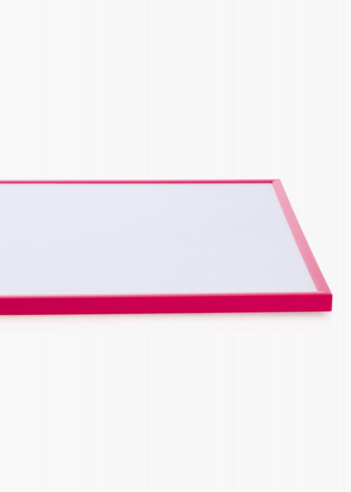 Cadre New Lifestyle Hot Pink 50x70 cm - Passe-partout Blanc 42x59,4 cm