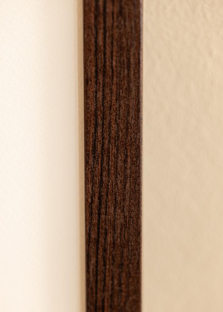 Cadre Deco Verre acrylique Noyer 40x50 cm