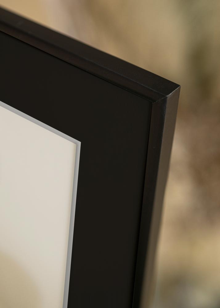 Cadre New Lifestyle Mat Noir 40x60 cm - Passe-partout Noir 32,9x48,3 cm (A3+)