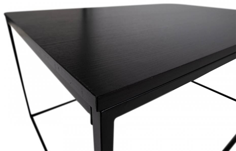 Table basse Vita 60x90 cm - Noir