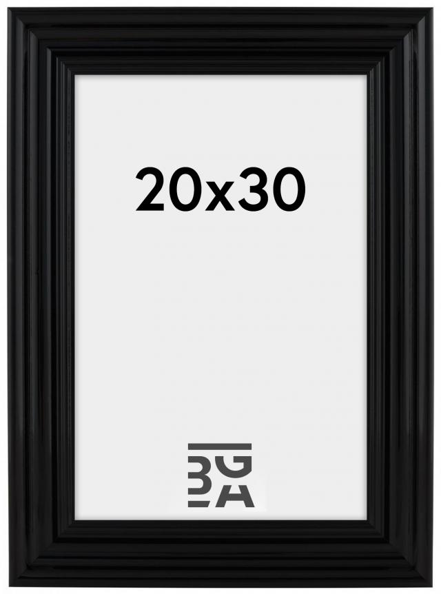 Cadre Charleston Noir 20x30 cm