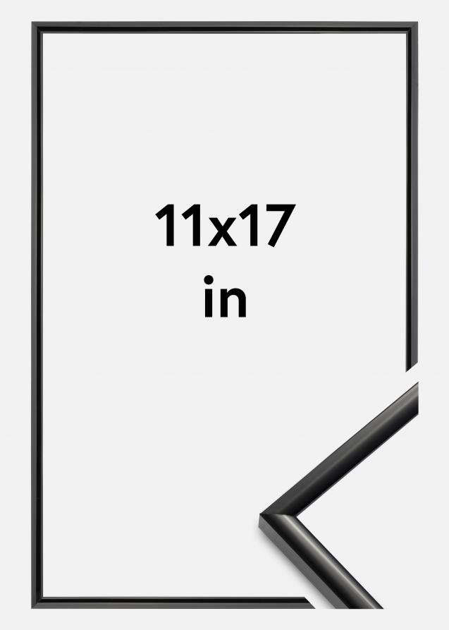 Cadre New Lifestyle Verre Acrylique Noir 11x17 inches (27,94x43,18 cm)